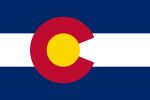 Colorado state flag.